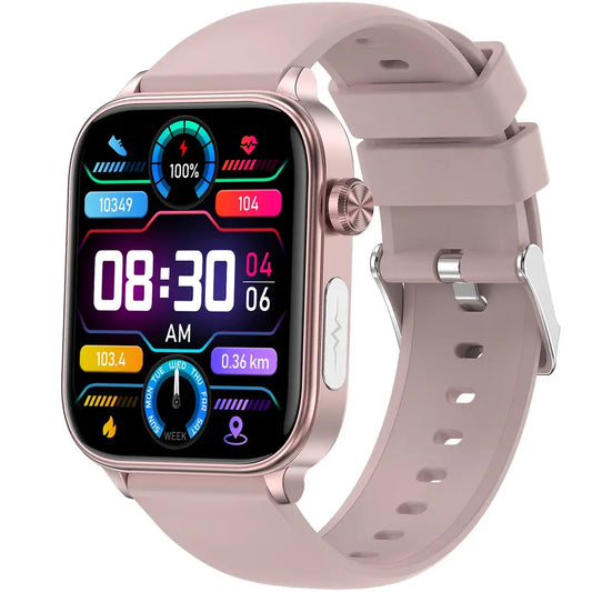 SmartWatch cu Apel Bluetooth, Glucometru, Analiza Impedantei Bioelectrice, EKG, HRV, Temperatura Corporala, Ritm Cardiac, Nivel Oxigen, Tensiune Arteriala S726