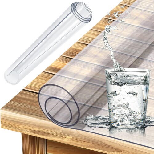 Protectie transparenta pentru masa, 120x60 Cm, 1mm Grosime