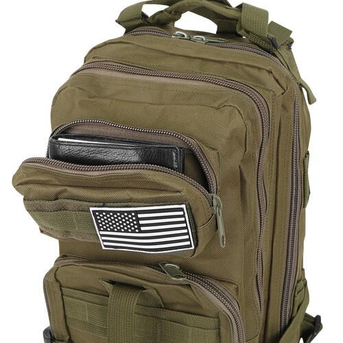 Rucsac 26L, De Drumetie, Impermeabil, Sistem MOLLE, Multiple Compartimente