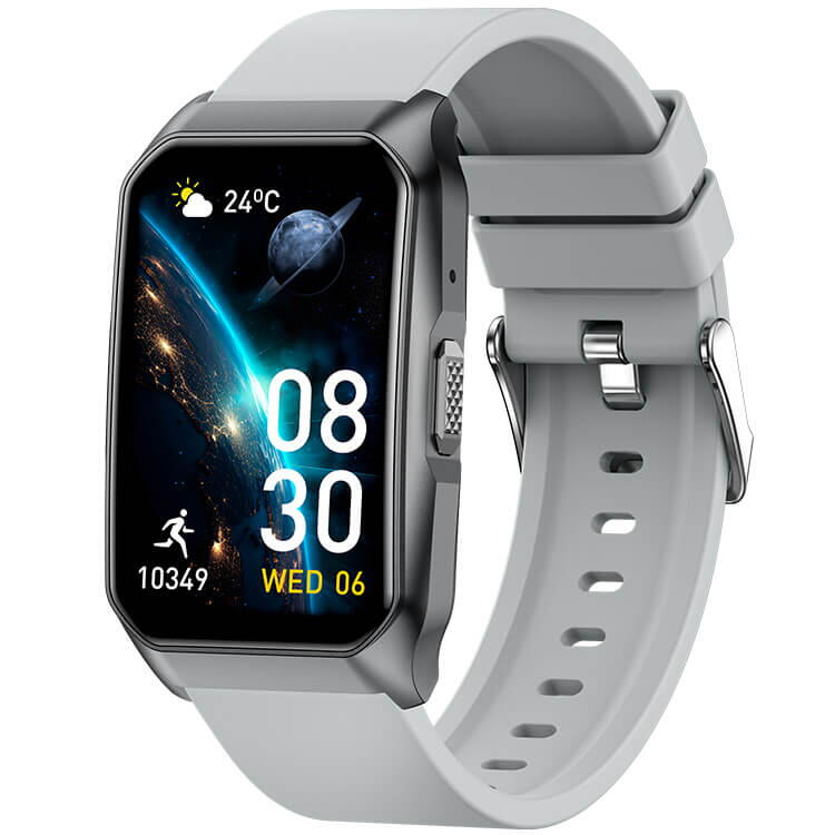SmartWatch cu Senzor Glucometru, Ritm Cardiac, Nivel Oxigen, Tensiune Arteriala, Apel Bluetooth, Calculator, Moduri Sport, Calorii, Vreme, Ciclu Menstrual, Nivel Stres S836