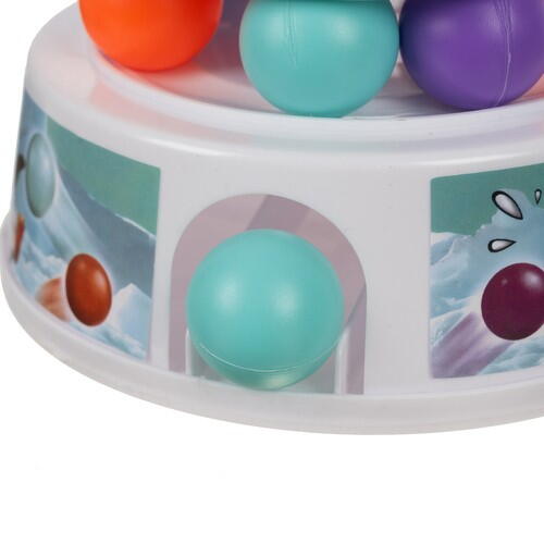 Joc de indemanare, Skiing penguin, Plastic, Multicolor