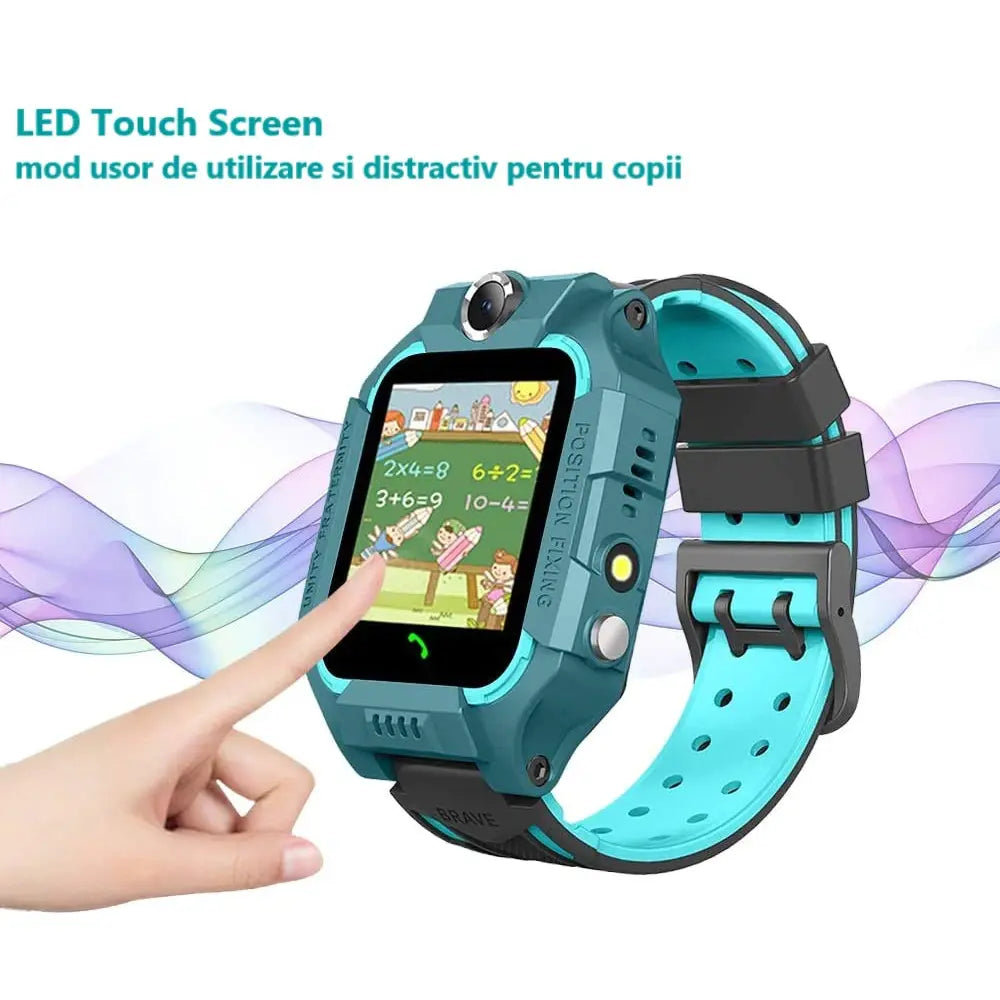 SmartWatch pentru copii cu functie telefon (SIM), Camera, Localizare LBS, Apelare SOS, Agenda telefonica S275 + 🔥 SIM VODAFONE CADOU 🔥