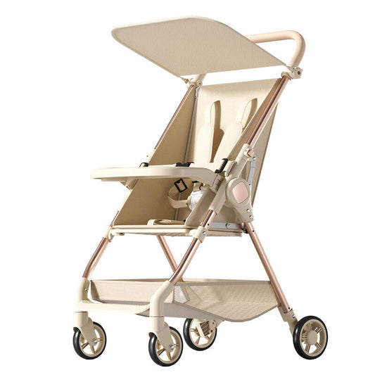 Carucior pentru copii, Pliabil, Cu Tavita Si Parasolar, Pozitie Somn, Plasa Depozitare, Usor, Compact, Confortabil, 1-5 Ani