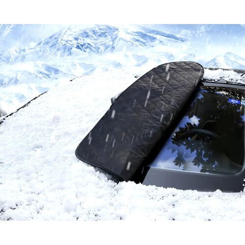 Husa Magnetica pentru Geam, Protectie Parbriz, Protectie impotriva Inghetului si Razelor Solare, Impermeabil, Material Durabil, Siguranta pentru Vopsea, 143 x 122 cm