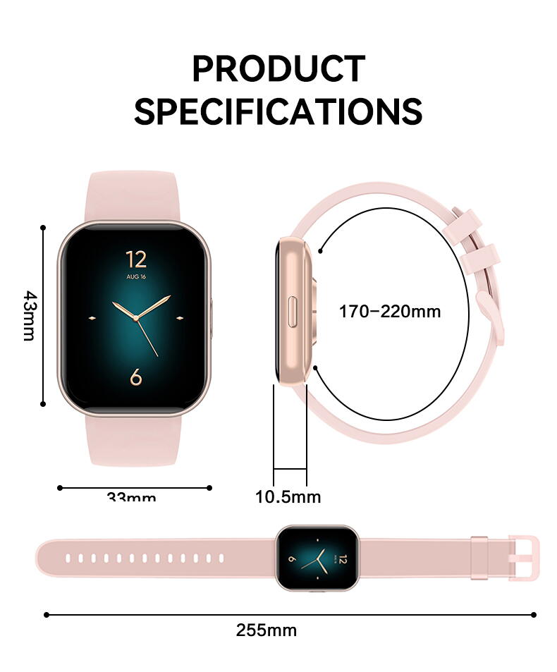 SmartWatch Cu Apel Bluetooth, Ritm Cardiac, Nivel Oxigen, Tensiune Arteriala, Moduri Sport, Calorii, Monitorizare Somn, Meniu RO, Nivel Stres, Calculator