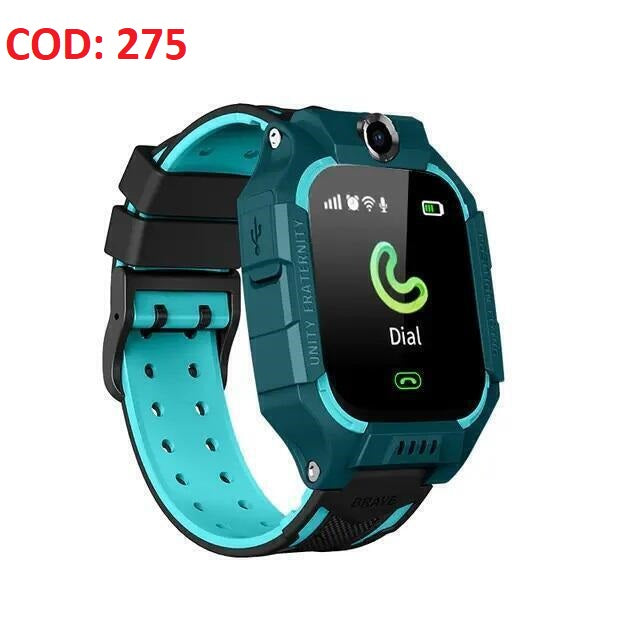 SmartWatch pentru copii cu functie telefon (SIM), Camera, Localizare LBS, Apelare SOS, Agenda telefonica S275 + 🔥 SIM VODAFONE CADOU 🔥