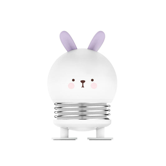 Lampa de noapte, de veghe, pentru copii sau bebelusi, Portabila, Baterie 300mAh, Alb