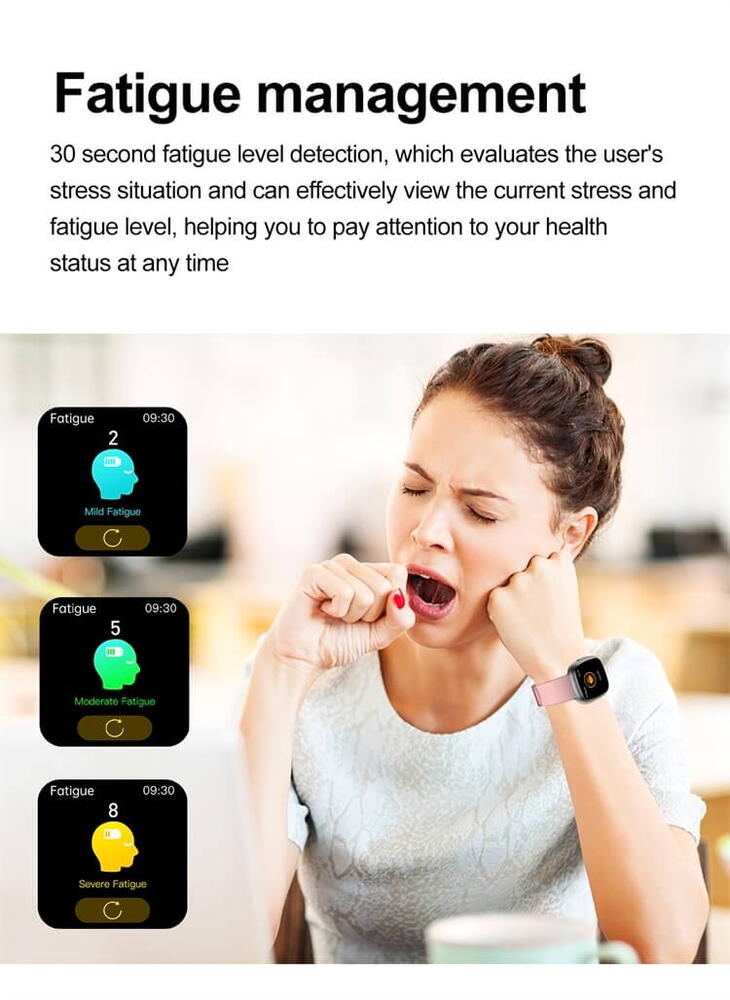 SmartWatch cu Senzor Glucometru, EKG, Temperatura Corporala, Compozitia Sangelui, Acid Uric, Colesterol, Metabolism, Grasimea din Corp, Apel Bluetooth, Numar SOS S810