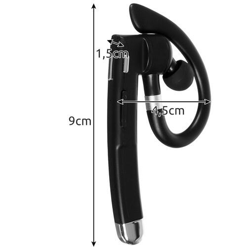 Casca handsfree, Bluetooth 5.3, anulare zgomot CVC 8.0, Carcasa de incarcare