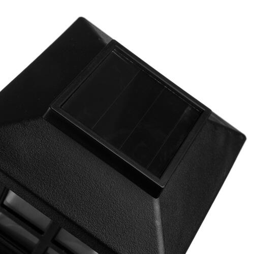 Set 6 lampi solare de exterior pentru gradina, Oprire/Stingere Automata, Cu tarus, Tip felinar, Decorative, Senzor de lumina, Rezistente la apa, Lumina rece