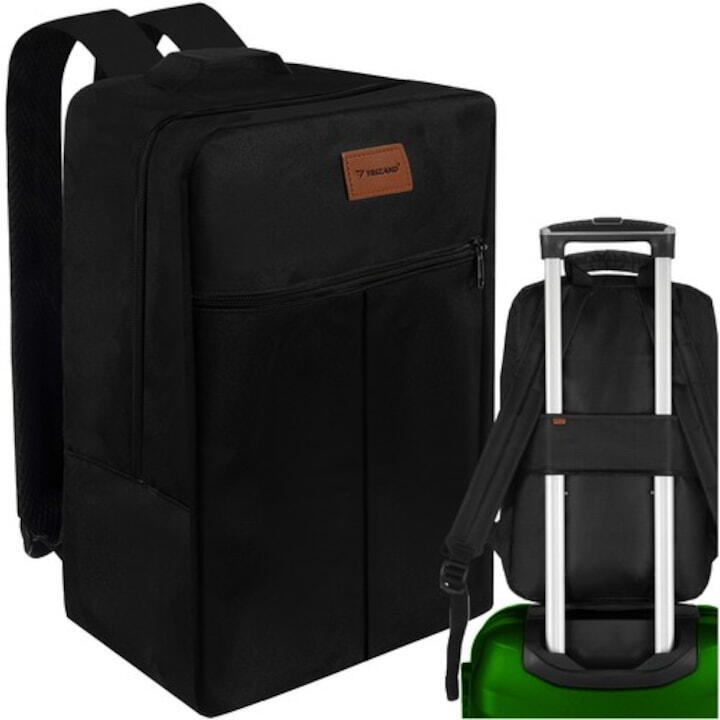 Rucsac, Geanta de calatorie, 20L, 40x25x20cm, 2 Compartimente, Negru