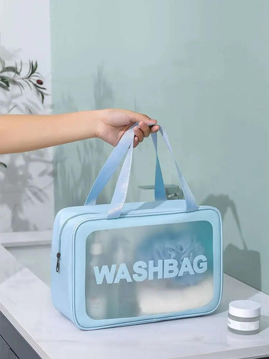Geanta cosmetice si lichide pentru voiaj, impermeabila 30x20x10 cm