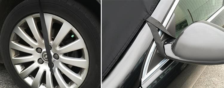 Parasolar Parbriz Anti-Inghet, Dimensiuni 130 x 113 x 167 cm, Impermeabil, Montaj Rapid Prin Carlige, Protejeaza Impotriva Zapezii si a Razelor Solare, Include Sac pentru Depozitare