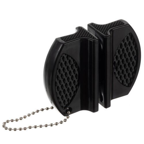 Ascutitor de cutite in doua faze, din otel si ceramica, ascutire rapida si eficienta