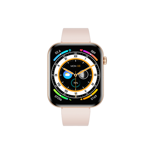 SmartWatch cu Senzor Glucometru, HRV, Ritm Cardiac, Nivel Oxigen, Tensiune Arteriala, Apel Bluetooth, Meniu RO S860