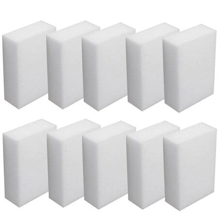 Bureti magici melamina - Set 10 bucati, 2x6x10cm, Alb