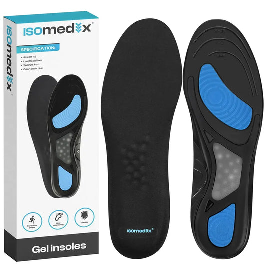 Branțuri cu gel 42-46, inserții ergonomice premium pentru încălțăminte, proiectate pentru a spori confortul zilnic și a reduce oboseala picioarelor