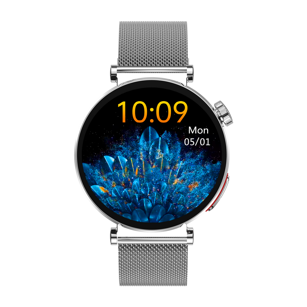 SmartWatch cu Senzor Glucometru, BIA, Ritm Cardiac, Nivel Oxigen, Tensiune Arteriala, EKG, Temperatura Corporala, Apel Bluetooth, SOS, Calculator, Ciclu Menstrual S880