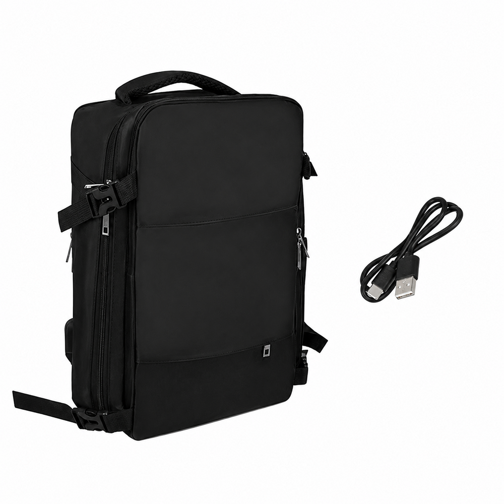 Rucsac 27L, Atasare la Troler, Port USB, Compartiment Laptop, Impermeabil