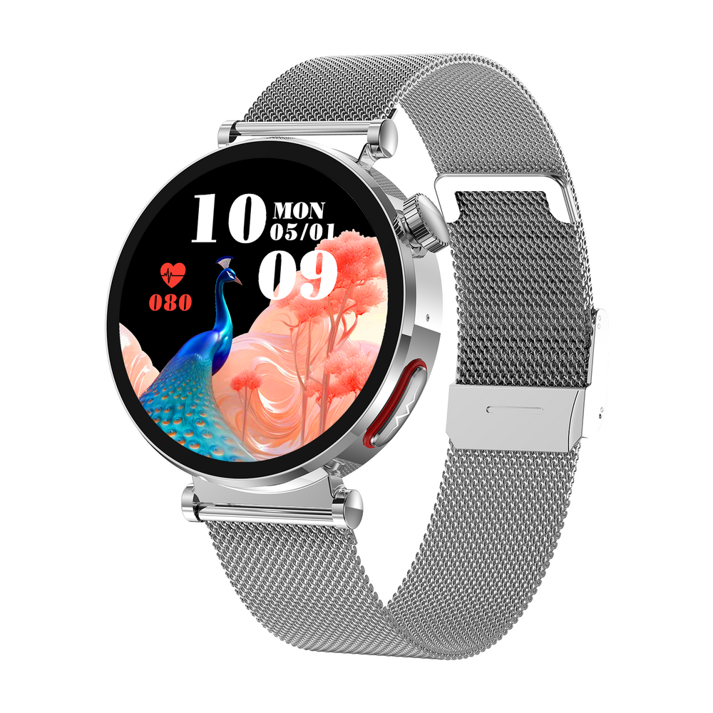 SmartWatch cu Senzor Glucometru, BIA, Ritm Cardiac, Nivel Oxigen, Tensiune Arteriala, EKG, Temperatura Corporala, Apel Bluetooth, SOS, Calculator, Ciclu Menstrual S880