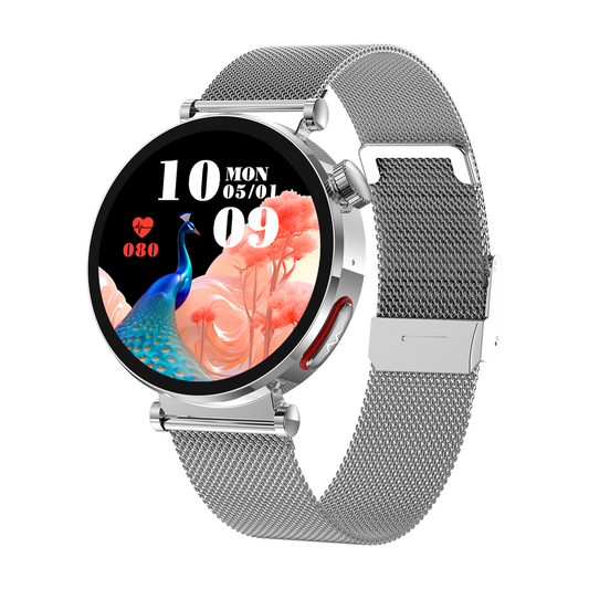 SmartWatch cu Senzor Glucometru, BIA, Ritm Cardiac, Nivel Oxigen, Tensiune Arteriala, EKG, Temperatura Corporala, Apel Bluetooth, SOS, Calculator, Ciclu Menstrual S880
