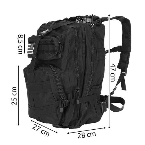 Rucsac Militar 35L, Sistem MOLLE, Impermeabil, Materiale Premium