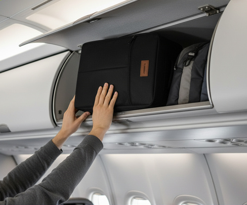 Rucsac, Geanta de calatorie, 20L, 40x25x20cm, 2 Compartimente, Negru