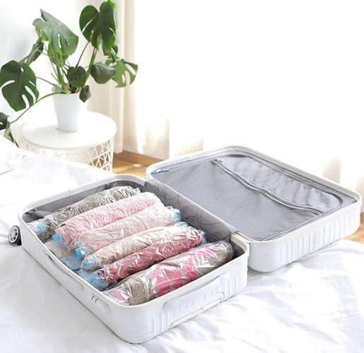 Set 15 saci de vidat pentru depozitare, 3 Marimi, Reutilizabili, Transparenti