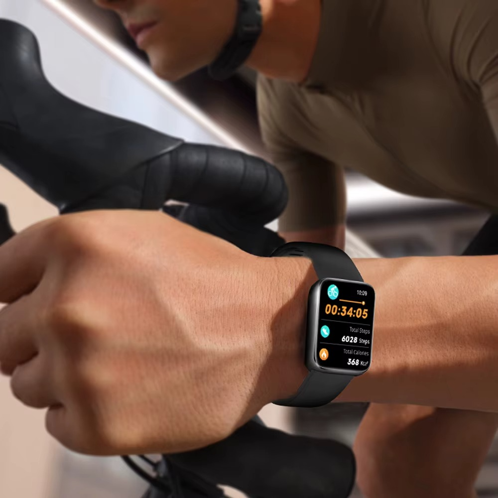 SmartWatch Cu Apel Bluetooth, Ritm Cardiac, Nivel Oxigen, Tensiune Arteriala, Moduri Sport, Calorii, Monitorizare Somn, Meniu RO, Nivel Stres, Calculator