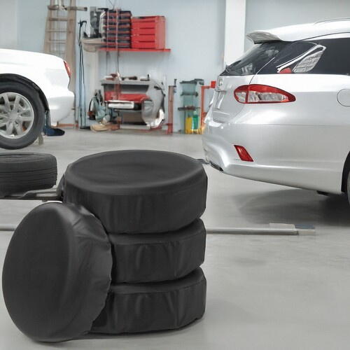 Set 4 huse pentru anvelope/cauciucuri, Impermeabil, pentru dimensiunea 17-20 inch