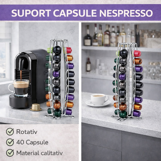 Suport Capsule Nespresso, Pentru 40 Buc